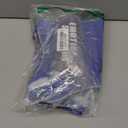 MOOGROU Service Dog Vest Harness+ID Tag+10 Patches,Metal Serivce Dog Tag&Reflective Emotional Support Dog Vest with Handle for Large Dogs,Easy Put On/Off for Training/Walking/Everyday L Blue L