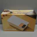 Rechargeable Electric Heated Lunch Box - Cordless Battery Powered Portable Food Timer Heater Keep Hot Meal - Self Reheating Soup Heat Warming Container Heating Warmer for Men Women Adults Car Vehicle