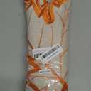 Orange Leaf Placemats Set of 6,Thanksgiving Fall Leaves Placemats Havest Tablemats Home Decoration for Halloween Chrismas Party Maple Leaves Embroidered Placemats