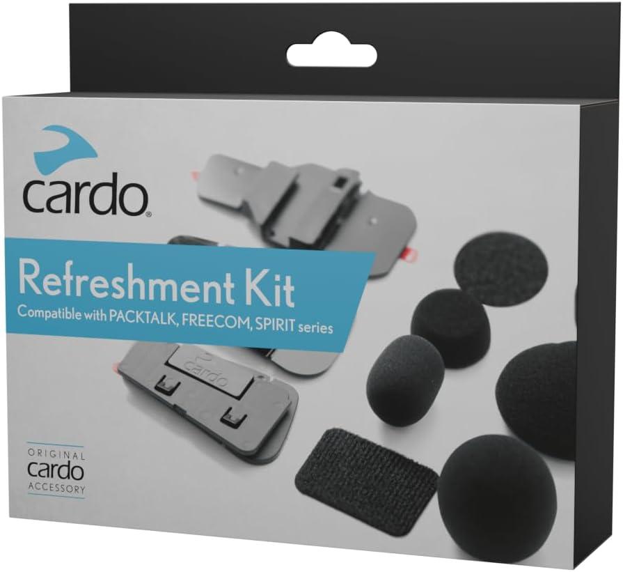 Cardo Refresh KIT for PACKTALK/FREECOM X/Spirit Series (Taille unique, Black)