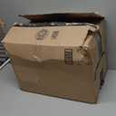 GarveeHome Modern Bordered 8x10 Area Rugs for Living Room Bedroom Soft Washable Large Bedroom Throw Carpet Non Slip Checkered Geometric Rugs for Dining Room Home Decor Office, Taupe