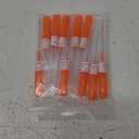 Body Piercing Needles I.V. Catheter Cannula Ear Nose Septum Navel Sterile Piercing Needles Tattoo Tool, 10pcs 14G Orange