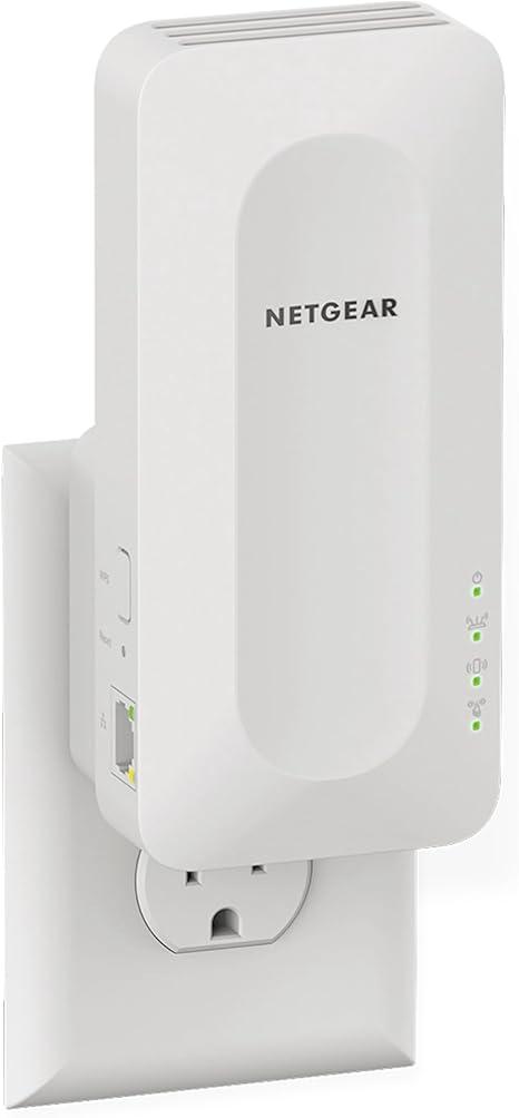 NETGEAR WiFi 6 Mesh Range Extender (EAX15)  Add up to 1,500 sq. ft., 20 Devices with AX1800 DualBand Wireless Signal Repeater (up to 1.8 Gbps Speed), WPA3 Security, One Network Name