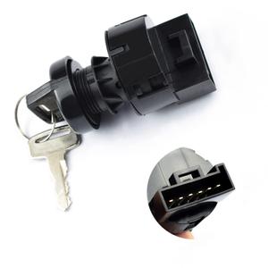 Ignition Switch with Key 3 Position Off/On/Start Compatible with Polaris Sportsman 400 500 570 600 700 800 Ranger 400 425 500 570 700 800 900 1000 RZR 570 800 900 XP 1000 &More (Black)