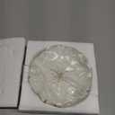 Elegant Bathroom Soap Dish, Inspired by Nature Hibiscus Flower, Ceramic Soap Dish Holder, Self-Draining and Multiple Styles for Bathroom Kitchen Accessories (White)