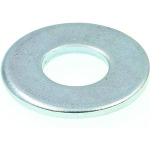 Prime-Line 9080006 Flat Washers, USS, 3/8 in. X 1 in. OD, Zinc Plated Steel (100 Pack)