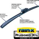 Rain-X 870426 Rugged XL Wiper Blade 26", Windshield Wipers Replacement, Quiet & Durable Beam Design, All Weather Performance & Easy Universal Install, Blade Wear Indicator (Pack of 1)