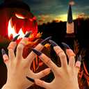 MEIYOUJU AM 1 Pcs Funny Witch Nose Fake Witch Nose 10 Pcs Witch Black Fingernails Halloween Witch Costume Accessories for for Halloween Party Costume Accessory