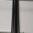 Heavy Duty Curtain Rods, 1 1/8 Inch Diameter Single Curtain Rod 144-240Inch(12-20ft) Extendable Length for Large Windows with End Caps Adjustable Modern Brackets-Matte Black