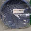 Dog Lick Bowl, Non-Slip Dog Slow Feeder Licking Mat Treat Dispenser, Interactive and Enrichment Toys, Boredom & Anxiety Reducer, BPA Free Silicone (Dark Blue, Large)