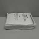 CozyLux Full Size Comforter Sets with Sheets 7 Pieces, White Seersucker Bed in a Bag Textured Luxury Soft Bedding Set with Down Alternative Comforter, Sheets, Pillowcases & Shams for All Seasons