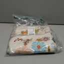 Washable 2x3 Entryway Scalloped Rug: Floral Thin Door Mat Non Slip Water Resistant Kitchen Bathroom Area Rug Indoor Ultra Soft Carpet for Laundry Nursery Living Room Bedroom Soft Floor Mat (2x3,Cream)