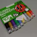 ARTISTRO Poster Markers Jumbo Set Acrylic Markers with 15mm Wide Jumbo Tip for Murals Tagging Posters - Large for Rock Wood Plastic Leather Metal Fabric Ceramic