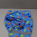 NACOCO Large Dog Raincoat Adjustable - Pet Dinosaurs Water Proof Clothes Lightweight Rain Jacket Poncho Hoodies with Strip Reflective Blue (M, Blue Dinosaur) (Medium (Pack of 1))