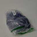 Baruisi Blue Wigs for Women Long Curly Wavy Synthetic Hair Wig Natural Middle Parting Heat Resistant Costume Cosplay Wig