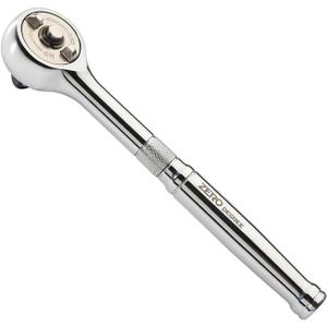 Zero Degree 38150 Ultra-Precise Gearless Ratchet  Nickel Plated High-Carbon Steel with ASME Certified Torque  Durable & Rust-Resistant  Perfect for Tight Spaces, 1/4" Drive