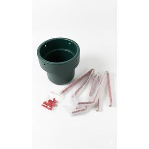 Green Christmas Tree Stand With Water Reservoir