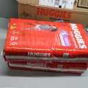 2 x Huggies Size 6 Diapers, Little Movers Baby Diapers, Size 6 (35+ lbs), 108 Count (2 Packs of 54)
