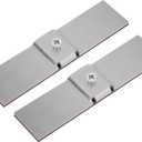 Granite Dishwasher Mounting Brackets Replacement Dishwasher Installation Bracket on All Solid Surfaces, Quartz, Corian, Granite, and Marble Countertops - 2 Pack