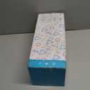 MLILY Kids Pillow for Sleeping, Adjustable Kids Memory Foam Pillow for Bed Set, Breathable and Cooling Pillows for Kids Boy Girl, CertiPUR-US Certified, 12x20 Inch, Blue