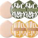 LXUEJIE 6 Pcs Makeup Sponge Puff for Foundation Concealer, Soft Sponge Makeup Puff Set, Powder Sponges for Liquid Cream Powder (Large Size)