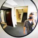 Convex Mirror - 18" Security Mirror for Business, Garage, Warehouse, Office. 18 Inch Convex Safety Mirror Indoor Outdoor with Clear View Wall-Mounted, 18" Diameter