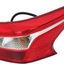 RH Passenger Side Outer Tail Light Replacement for Nissan Sentra 2016-2018 Tail Lamp 265503YU0A NI2805108