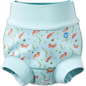 Splash About Happy Nappy Duo Reusable Swim Diaper, Playful Otters, 2-3 Years