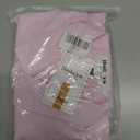 Men's Long Sleeve Button Down Shirts Soft Wrinkle Free Stertch Casual Business Formal Work Dress Shirt (Pink, M)