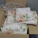 Laura Ashley - Queen Quilt Set, Cotton Reversible Bedding with Matching Shams, Home Decor Ideal for All Seasons (Honeysuckle Pink, Queen)