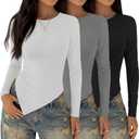 Oakgarden 3 Pack Womens Asymmetrical Tops (M)