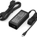 65w USB C Chromebook Charger Compatible with Lenovo/Hp/Dell/Acer/Asus/Samsung Chromebook Fast Charger Type C