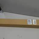 Joydeco No Drill Light Filtering Cellular Shades, 29" W x 64" H, White