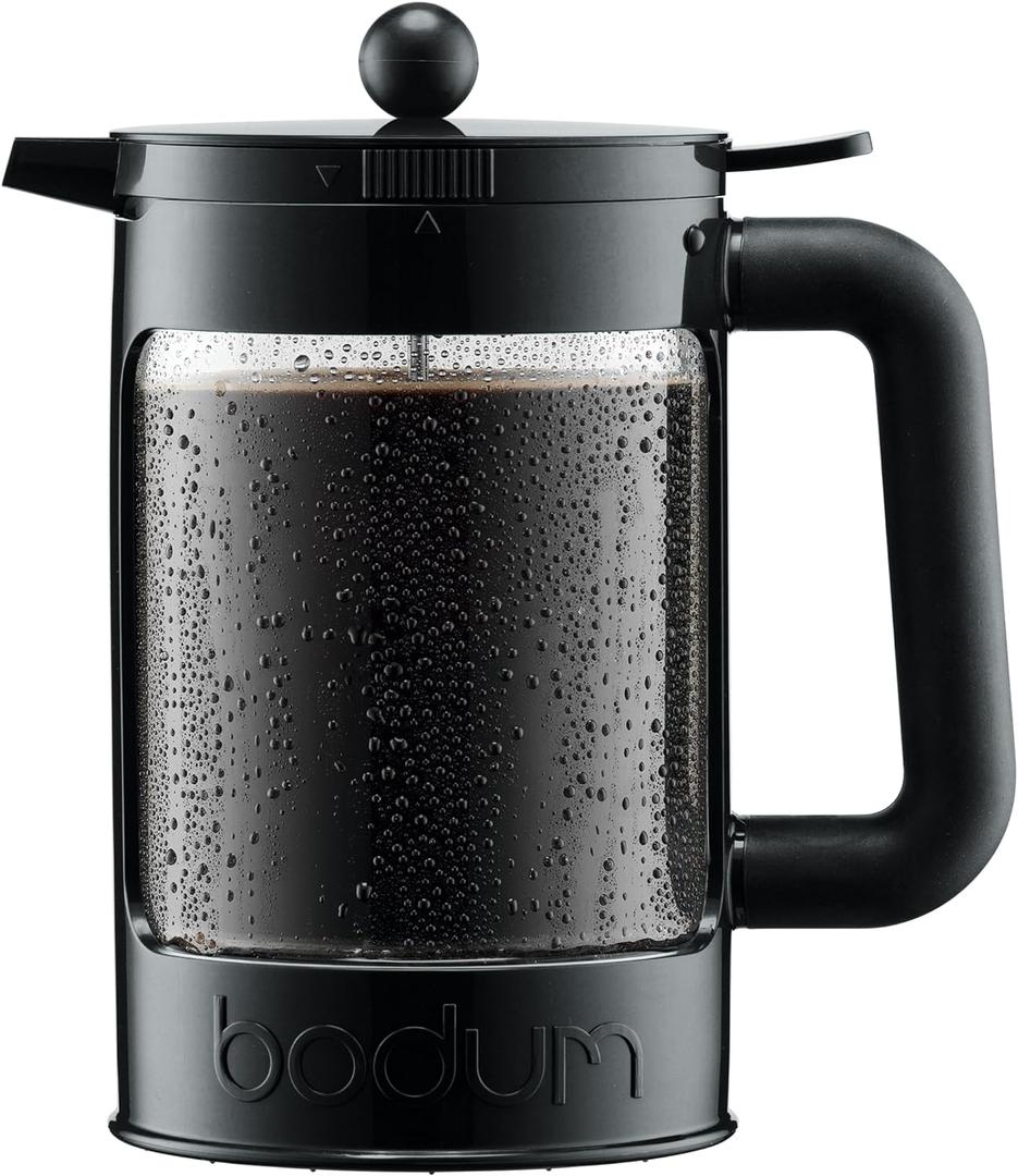 Bodum 51oz Cold Brew Coffee Maker, Black - Made in Portugal