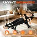 Fitness Full Body Traction Table, Massage Cervical Traction Bench & Lumbar Traction Bed, Home Stretch Decompression Machine for Tension Relief, Lumbar Stretching