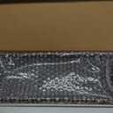 Rectangle Black Matte Metal Tray, Suit for Candle Holder, Vanity Decor Projects, Bathroom Toilet Tank Tray, Perfume or Jewelry Storage, and Coffee Table Centerpiece-Mini (11.4" x 4.3" x 1.3")