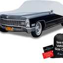 EzyShade 10-Layer Waterproof Sports Car Cover. See Vehicle Size-Chart for Accurate Fit. All-Weather Outdoor Covers. Thunderbird Impala Grand Fury Classic Cars. Sun Snow Rain. Size C7 