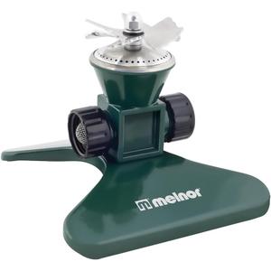 Melnor Revolving Sprinkler; Heavy-Duty Metal Construction; Waters up to 35' Diameter (7800),Green