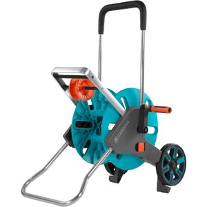Gardena (18515) CleverRoll (1/2" Medium) Frost-Proof Hose Cart, Includes 66' 1/2" Hose, for Convenient Hose Storage and Watering, Hose Included
