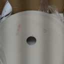 KES Vessel Sink, Bowl Sinks for Bathrooms 16 Inch Round Sink Bowl Above Counter Small Circular White Vessel Sink Countertop Sink for Cabinet Lavatory Vanity, BVS121