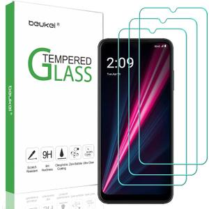 (3 Pack) (6.82 inch) Compatible for T-Mobile Revvl 6 Pro 5G / Revvl 6x Pro 5G Screen Protector Tempered Glass,Touch Sensitive,Case Friendly, 9H Hardness
