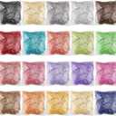 Twdrer 20Pack 14oz/400g Multicolored Raffia Ribbon Paper Crinkle Cut Paper Shred Filler for Tissue Paper Gift Wrapping, Craft DIY, Basket Packaging Filling, Easter Decoration, Birthday, Wedding