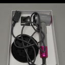 SHRATE Professional High Speed Ionic Hair Dryer | Ultra-Fast Drying | 500 Million Negative Ions | Low Noise | 160000 RPM | Compact Blow Dryer with Magnetic Diffuser for Faster Drying All Hair Types (Grey)