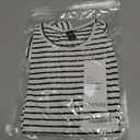 Girls Summer Shirts Kids Striped Ruffle Sleeve T Shirts Crew Neck Casual Tops Cute Short Sleeve Tees