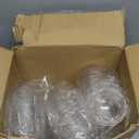 50 PCS Clear Ornament Balls Clear Plastic Ornaments for Craft Fillable Ornaments Balls 80mm(3.15'') Christmas Ornaments Ball DIY Plastic Ball for Christmas Wedding Party Home Decor