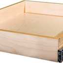 Sublime Design - Made to Fit - Baltic Birch Wood Pull Out Drawers for Kitchen Cabinets - Pull Out Home Organizer - Side Mounting