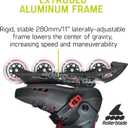 Rollerblade Maxxum Xt Skates, Color: Black/Red, Size 8