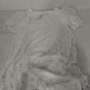 Cololura Elegant Plus Size Lantern Sleeve Hollow Bodycon Formal Gown Maxi Dress 3XL