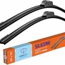 WOWIPER OEM 26"16" Silicone Wiper Blade Replacement for Toyota Corolla 2019-2009 RAV4 2023-2013/Honda CRV 2016 2015 2014 2013 2012 Superior All-Seasons Windshield Wiper Blade(Set of 2)