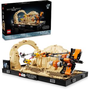 LEGO Star Wars: The Phantom Menace Mos ESPA Podrace Diorama, Build and Display Model for Adults, Star Wars Fan Gift with Anakin Skywalker's Podracer, 75380